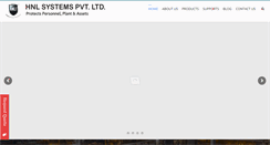 Desktop Screenshot of hnlsystems.com